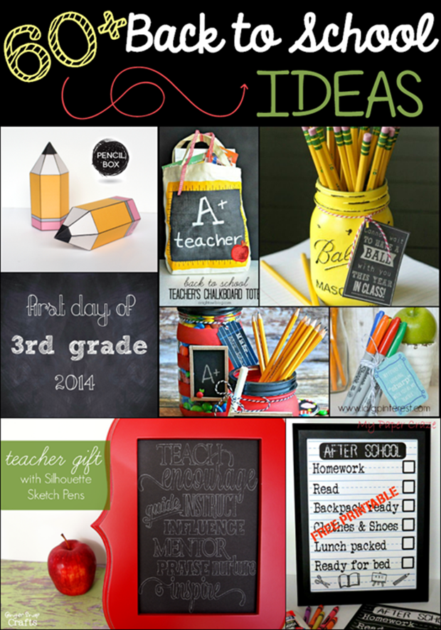 60  Back to School Ideas at GingerSnapCrafts.com #linkparty #features #backtoschool_thumb[3]