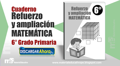 Cuaderno Refuerzo y Ampliación  Matemática 5° Grado Primaria