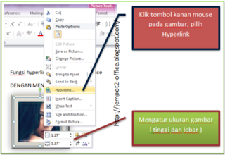 fungsi Hyperlink pada MS PowerPoint 2010 untuk membuat menu navigasi