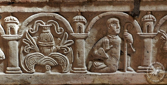 STRASBOURG (67) - Sarcophage d'Adeloch (1130)