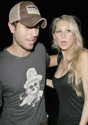 Anna Kournikova Enrique Iglesias Sony Ericsson Open Tennis Photos