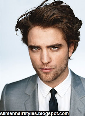 Robert Pattinson Hairstyle - Cool Messy Hairstyles