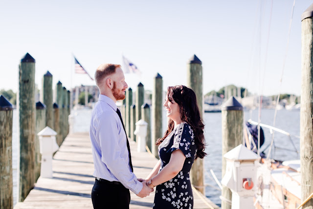 Downtown Annapolis Engagement Photos by Maryland Photographer Heather Ryan Photography