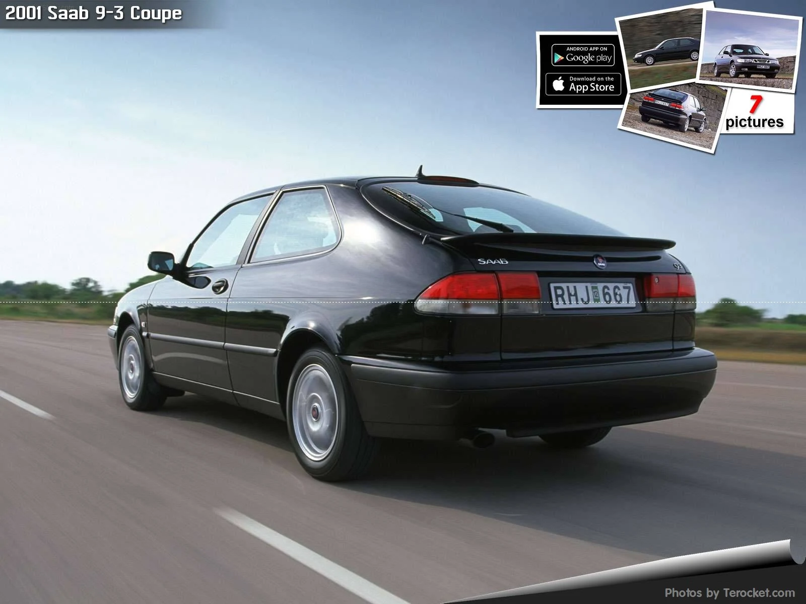 Hình ảnh xe ô tô Saab 9-3 Coupe 2001 & nội ngoại thất