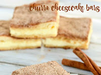 CHURRO CHEESECAKE BARS