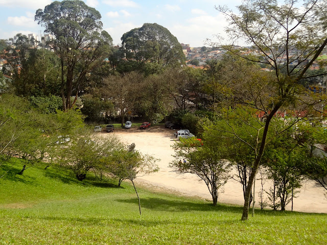 Estacionamento do Parque do Carmo em São Paulo