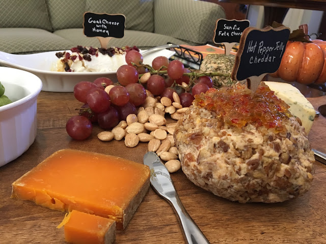 Fancy Cheeses and accouterments from Calandro's