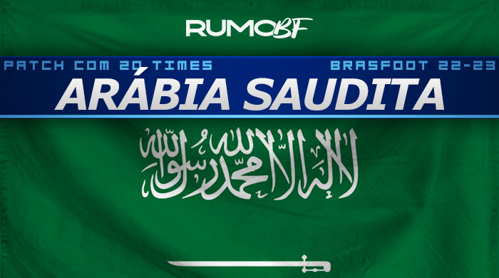 patch da arábia saudita para brasfoot 2023