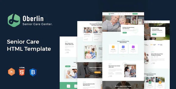 Best Senior Care HTML Template