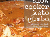 Keto Gumbo (Slow Cooker, THM:S, Low Carb, Paleo, Ketogenic, Whole30)