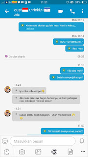 Gambar Testimoni Jaket Kulit Store