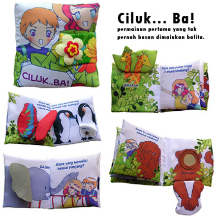 Buku Bantal, Buku Bantal Murah, BukuBantal Bayi, Mainan 