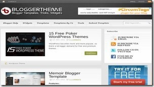 top 20 free blogger templates sites 14 Blogger Theme