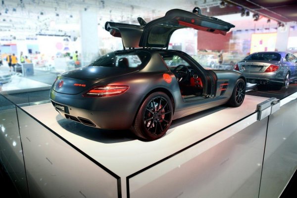 2011 Mercedes SLS AMG Black Night for Australia matte