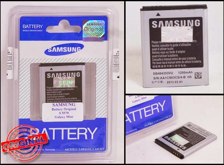 Baterai Original Samsung S5570 (mini) 