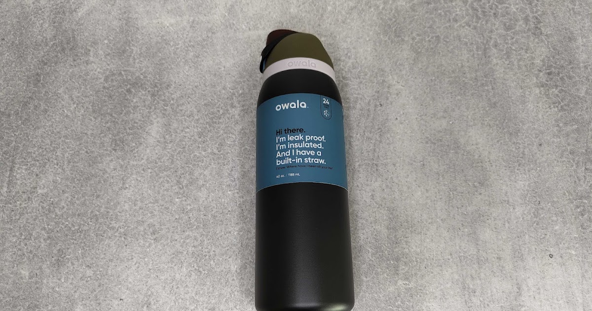 Owala FreeSip 40 oz Water Bottle