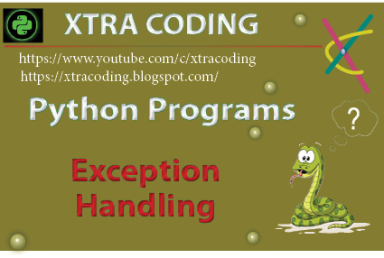 Exception Handling inPython