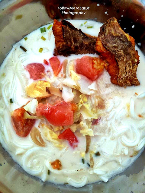 Fried Fish Noodles In Creamy Soup  RM 11