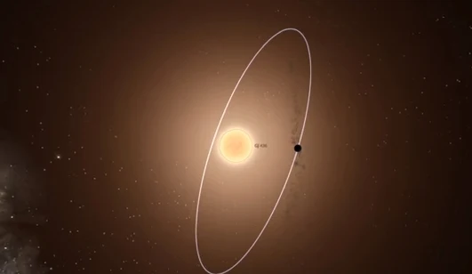 The comet-like planet surprised scientists