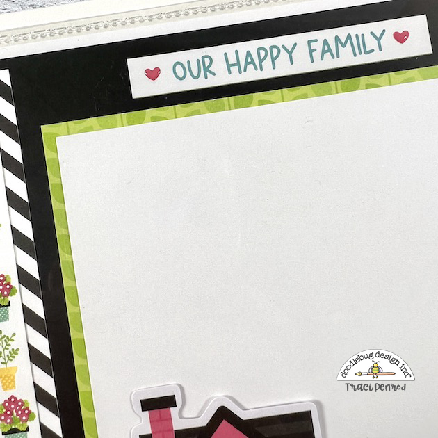 Family, Home Scrapbook Page Layout