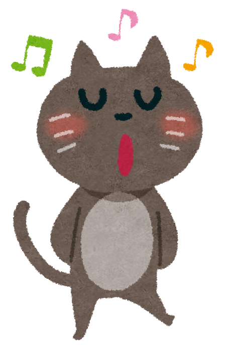 歌のイラスト ネコ 合唱 かわいいフリー素材集 いらすとや 歌のイラスト ネコ 合唱 かわいいフリー素材集 いらすとや