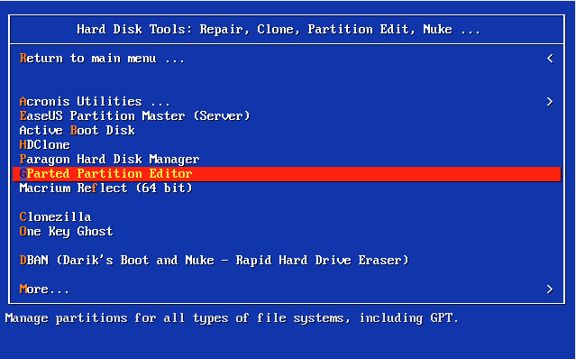 HDD Manage tools