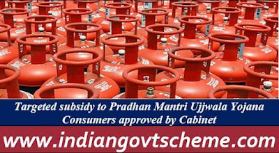 Targeted subsidy to Pradhan Mantri Ujjwala Yojana