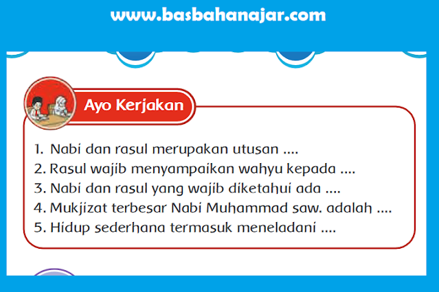 Kunci Jawaban PAI Kelas 1 Halaman 91 Ayo Kerjakan