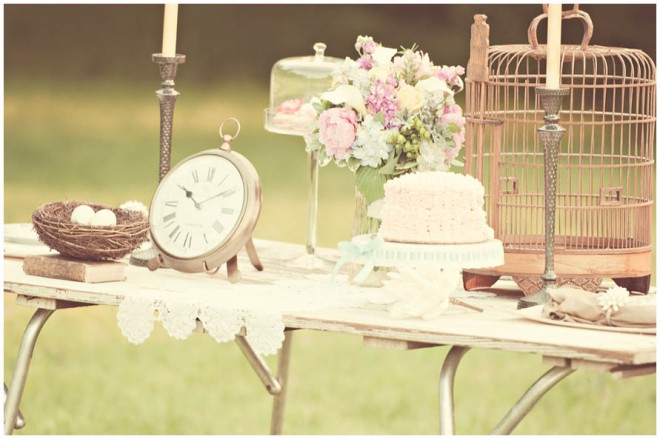 vintage wedding decoration