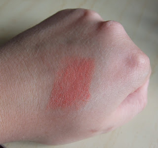 MAC Coral Bliss Lipstick swatch review beauty blog