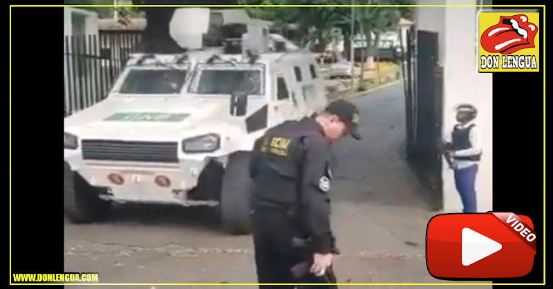 GNB detenido en Cotiza gritó 23 de enero LIBERTAD desde una tanqueta