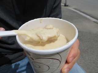 Clam chowder from Adelmann's Deli