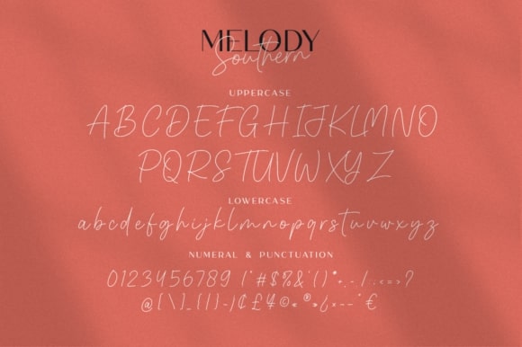 Download Melody Southern Duo Font