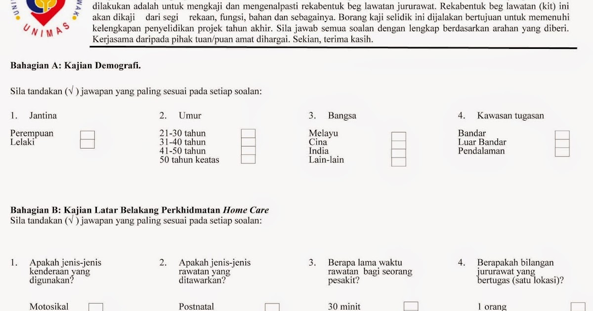 Contoh Soalan Soal Selidik Produk - Contoh Enak