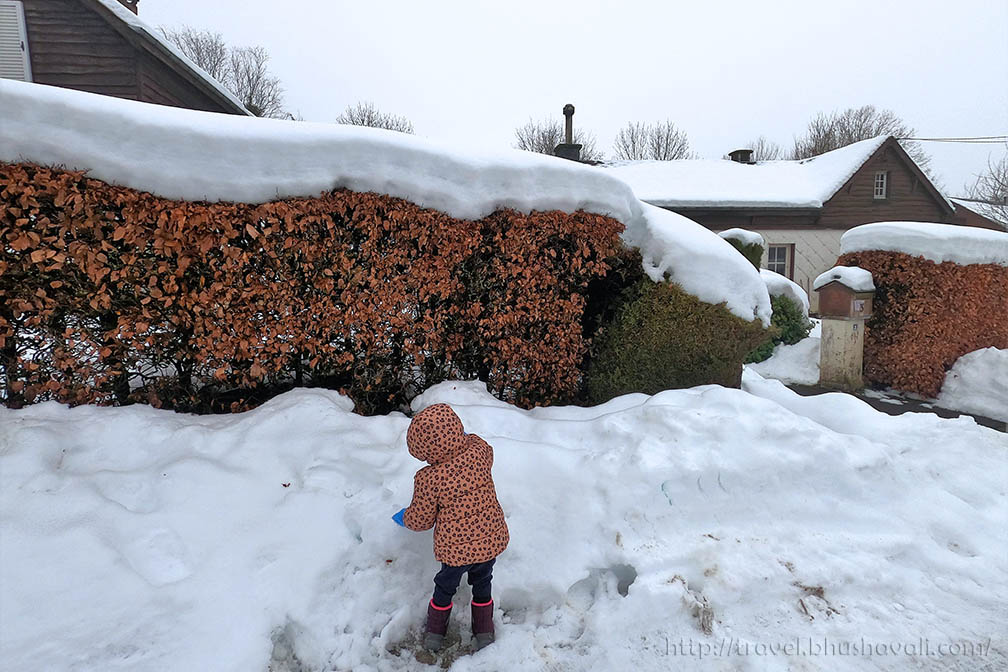 Does it snow in Belgium?