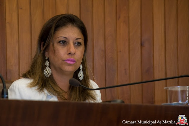 Vereadora Daniela D'Ávila de Marília pode ter Mandato cassado por quebra de decoro.