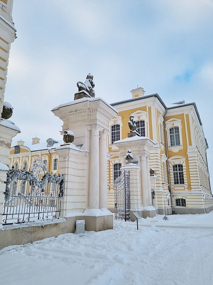 Rundalen palatsi Latvia