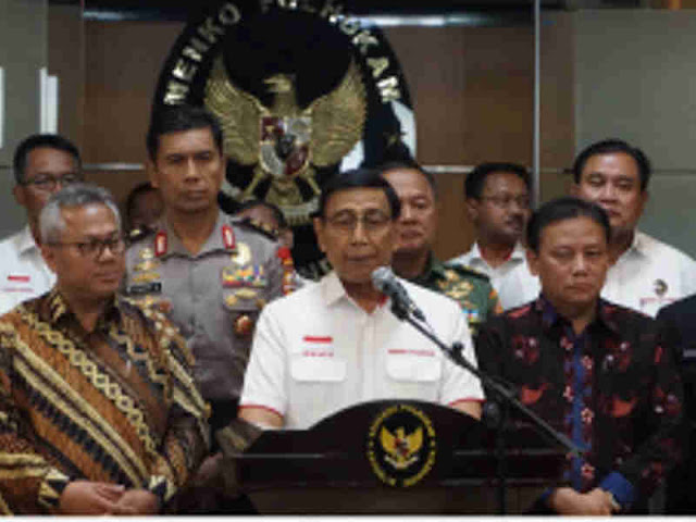 Wiranto Minta Masyarakat Tak Khawatir Selama Pemilu 2019