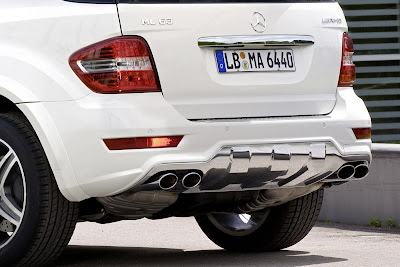 2011 Mercedes-Benz ML 63 AMG Car Exhaust