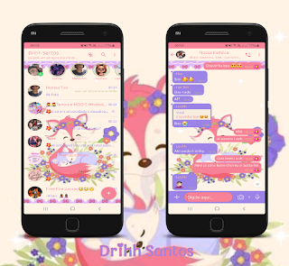 Baby Fox Theme For YOWhatsApp & Fouad WhatsApp By Driih Santos