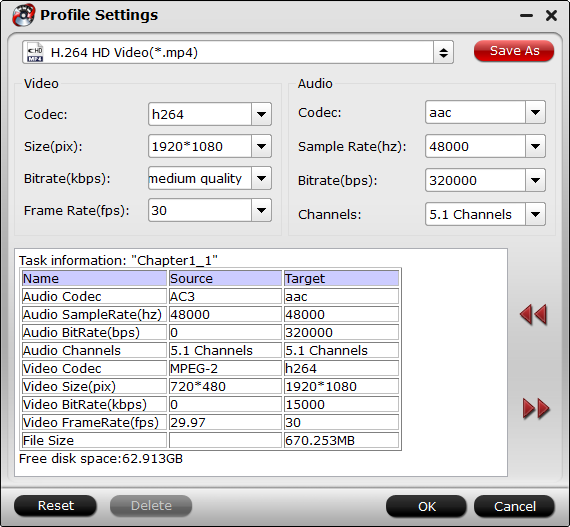 Amazon Fire TV Video Settings