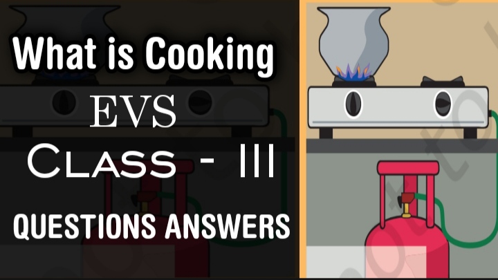 What is Cooking class 3 EVS chapter 10 Questions Answers