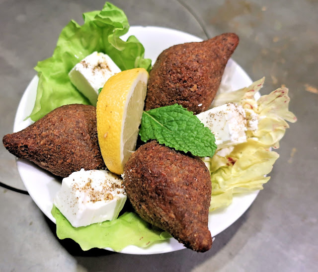 kebbeh, feta