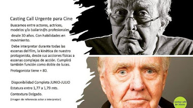 CASTING CALL CHILE: Se buscan ACTORES, ACTRICES, MODELOS Y/O BAILARINES/AS desde 30 años para CINE
