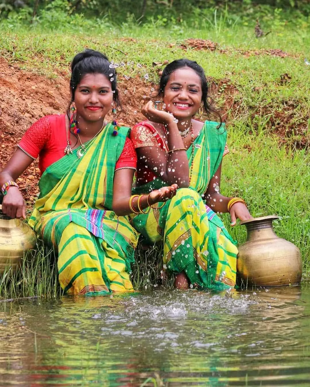 Santali traditional girl hd photo