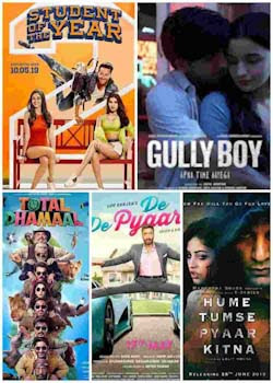 Bollywood Indian Movie List 2019 box office Hit or Flop movie|box office gil