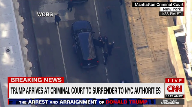 CNN Breaking News Arrest and Arraignment of Donald Trump Manhattan Criminal Court