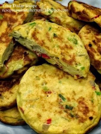 Resep Telur Dadar Tempe Resep Masakan Indonesia Praktis