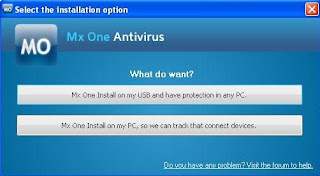 DOWNLOAD MX ONE ANTIVIRUS PORTABLE UNTUK FLASHDISK