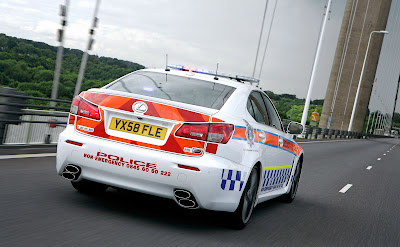 2009 Lexus IS-F Police Car